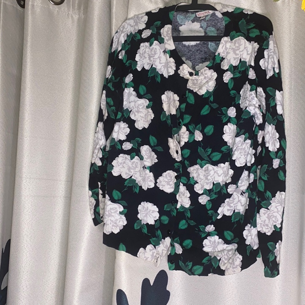 Floral cardigan